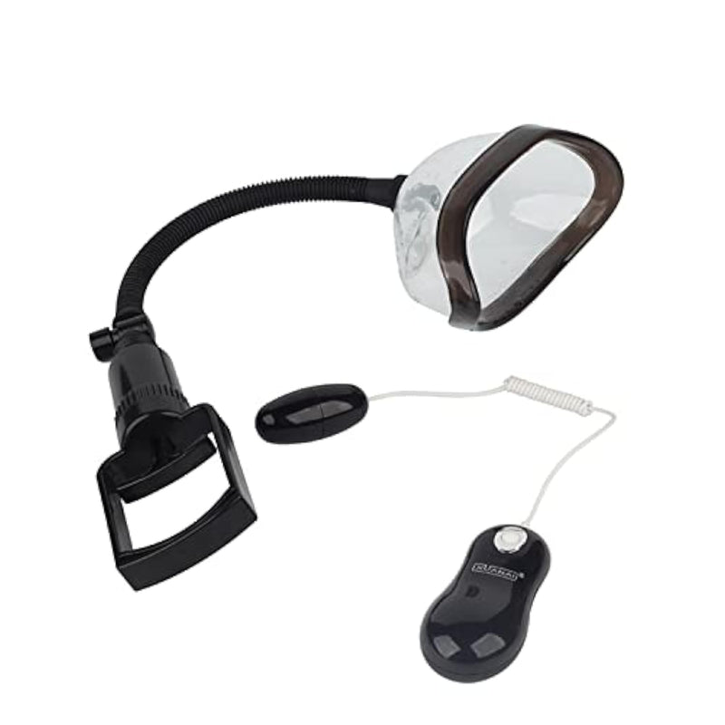 Powerful Clitoral Vagina Vacuum Pussy Pump, Vibrating Suction Pump With Handle Sucking Cup Kit Vibrator 12 Vibration Mode Adult Sex Toy For Women