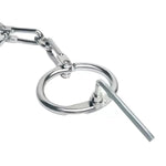 Bdsm Sex Restraints Adjustable Bondage Metal Anklecuffs, 5 Adjustable Sizes, No Lock Design For Sm Sex Games Couples Sex Toy