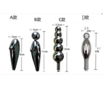 Female Invisible Chastity Device With Hole Stainless Steel Adjustable Bdsm Slave Chastity Belt Underwear Invisible Thong Pant Lock (A, Only One Vaginal Plug)