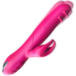 G Spot Rabbit Vibrator Dildo Adult Sex Toys For Women, Rotating &Vibrating Clitoral Stimulator Personal Massager With 7 Vibration 3 Rotation Modes Silky Silicone Sex Machine Couple Play