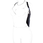 Strict Leather Armbinder Wrist Restraint Harness Fetish Kinky Leather Sex Bondage Cuffs Sex Posture Locking Kit (Bag Length:58 Cm(22.8 Inch), 176)