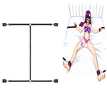Bdsm Bondage Bed Restraints With Handcuffs & Footcuffs Set Adult Under Bed Restraint System – Soft & Durable Bondage Set With Wide Straps For Secure Fit
