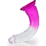 Realistic Jelly Dildos Female Vaginal G-Spot Stimulator Adult Sex Toys With Suction Cup Base For Hands-Free Play, Thickness Flexible Soft Penis For Woman Pleasure (Large)