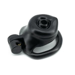 Men's Breathable Resin Chastity Cage with 4 Cock Rings for Adult Male Bondage Devices