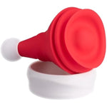 Christmas Santa Hat Sex Toy Vibrator For Women - Double Head Clitoris And Nipple Stimulator, Erotic G Spot Massager - 10 Vibration Modes, 5-Speed Sliding Ball Rolling Sexual Stimulation Device