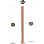 Dr. Skin 19 Inch Extra Large Realistic Dildo – Huge Strap On Cock With Suction Cup For Anal & Vaginal Play – Horse Dildo Length For Deep Penetration – Adult Toy For Men, Women Couples