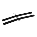 Patent Handcuffs - Ankle Bracelets, Leather Bondage Cuffs, Restraint, Role-Playing, Bdsm, For Couples - Detachable With Metal Hook