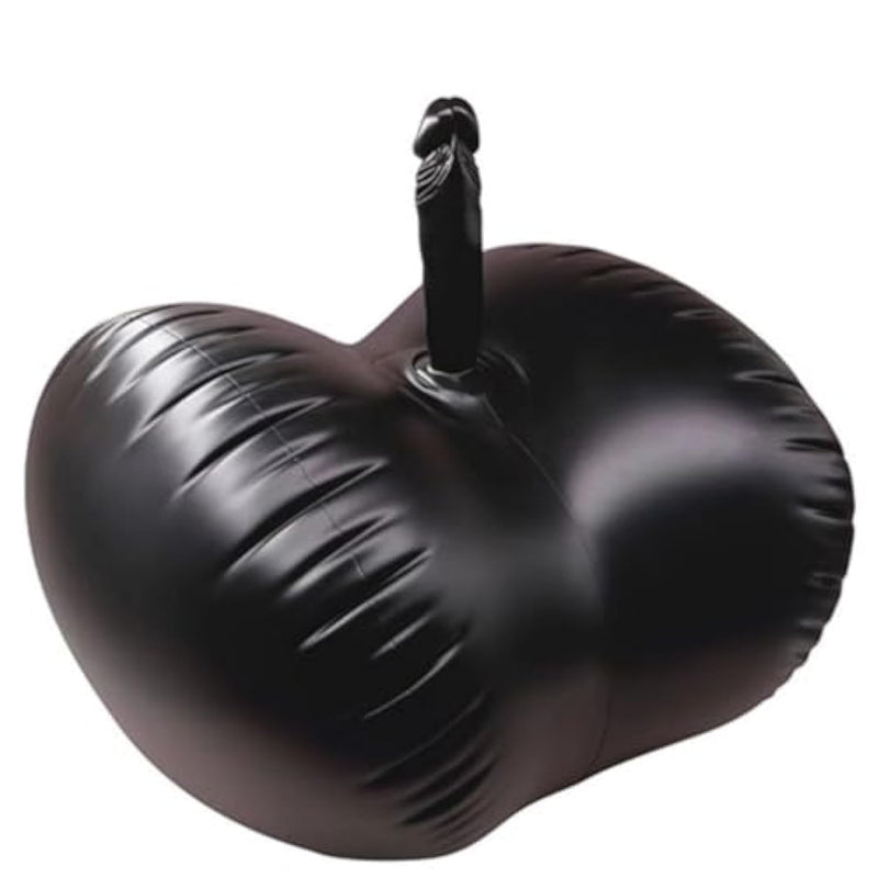 Sex Toys Sex Chair Inflatable Bouncy Pillow With Realistic Thrusting Silicone Dildo Adult Anal Toy With Strong Suction Cup For Couples Women Black
