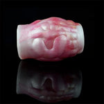 Hollow Male Penis Sleeve Silicone Penis Enlarger Sleeve Men Adult Sex Toy, Small Penis Sheath With Knot For Male Adult Toys, 3 Different Sizes (M)