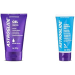 Astroglide Gel, Personal Lubricant (4oz), Stays Put with No Drip, Water Based Lube Gel for Couples & Ultra Gentle Gel Lube, Personal Lubricant (3oz), Hypoallergenic