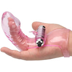 Powerful Finger Vibrator Sleeve For Women G-Spot Massager Bullet Vibrator Clit Clitoris Stimulator Female Lesbian Vagina Orgasm Masturbator Adult Couple Erotic Sex Toy