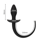 Silicone Anal Plug With Dog Puppy Tails Anal Plug Set Slave Anal Expander Women Men Sex Game Prostate Massage Anus Dilator Anal For Women Men Couples