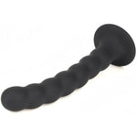 Silicone Anal Butt Plug Adult Sex Toys With Strong Bottom Suction Cups, Long Anal Beads Prostate Massage Anal Plug Anus Dilator Stimulator For Couples Women Men (S)