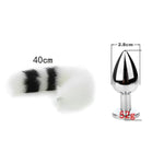 Plug Tail And Ears Set Dog Tail Butt Cat Ear Headband Adult Tail Fox Anal Plug Set Choker Nipple Clamp Clip Adult Cosplay Tail Fetish Sex Toys