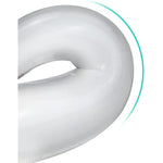 Anal Plug 7.6 Inch Clear Butt Plug, Wave Anal Dildo With Ergonomic Base, Clear Dildo For Prostate Massage And G-Spot Masturbation, Adult Sex Toys For Men And Women Long Time Wear (M)