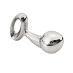 Massage Pure G Spot Double Head Anal Plug Stainless Steel Pleasure For Male Female Couple Masturbation Stick Anal Sex Toy 3.15 Inch