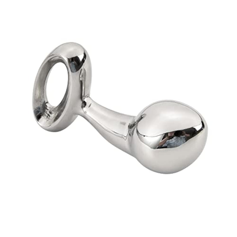 Massage Pure G Spot Double Head Anal Plug Stainless Steel Pleasure For Male Female Couple Masturbation Stick Anal Sex Toy 3.15 Inch