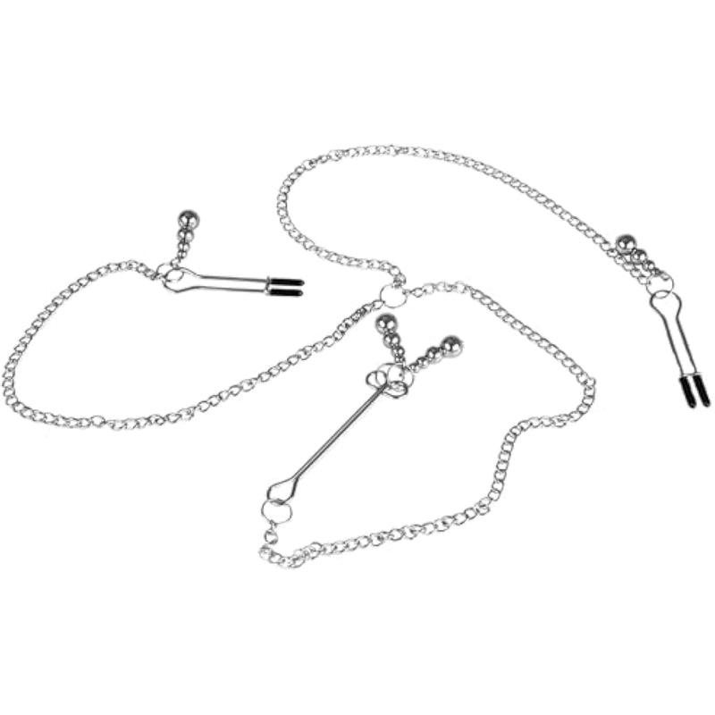 Metal Nipple Clamps Adjustable Nipple Clamps Metal Nipple Rings Sexy Nipple Toy Nipple Clip For Women Nipple Toy Nipple Non-Piercing Suitable For Adult Role Playing Games