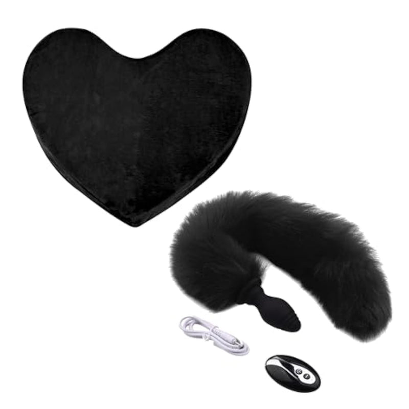 Sex Pillow Heart Shape Foam Sex Pillow Anal Plug Anal Viibrator Fox Tail Anal Plug For Couples