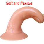 Ultra Realistic Thumbs Fake Penis, 6.69" Lifelike Finger Dildo for G Spot and Anal Play, Realistic Hand Dildo Anal Sex Toys with Suction Cup for Men and Women