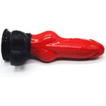 Silicone Made Multi Colored Artificial Dog Dildo Wolf Dildo Adult Toy For Women Couple Half Animal Knotty