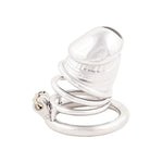 Stainless Chastity Device Steel Stainless Cock Cage Sex Toy J5345 45Mm