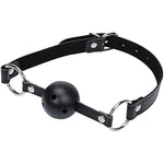 Breathable Ball Gag, Bondage Mouth Gag, Leather Adjustable Strap, (Bdsm Kit, Sex Toys, Bondage, Dominatrix Toys, Mouth Gag, Ballgags, Restraint, Gags, Bondage Gear, Ball Gags)
