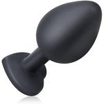 3Pcs Heart Shaped Anal Butt Plug Set With 5 Replacement Diamond Silicone Anal Trainer Butt Toys Large/Medium/Small Anal Training Kits Sex Toys For Women Men Couples Lover Personal Massager Anal Plugs