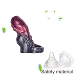 3 Different Sizes Of Tentacle Shape Male Penis Sleeve Cock Sleeve With Penis Ring, Silicone Penis Extender Enlarger Sleeve Cock Extension Sleeve Male Adult Sex Toys For Men Couples - M