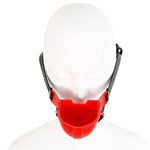 Bdsm Mouth Plug Gag With Piss Urinal Funnel Adjustable Erotic Head Harness Water Gag Oral Fetish Sex Toy For Gay Adult Couples Sm Game Slave Roleplay Nightclub Bedroom