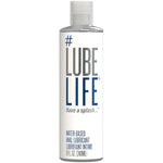 Lubelife Water-Based Anal Lubricant, Deep Comfort Personal Lube For Men, Women, And Couples, 8 Fl Oz