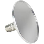 3.86” Aluminum Alloy Silver Suction Cup Adapter With 3Xlr Connector, Machine Attachments Dildo Holder For 3 Prongs Sex Machine