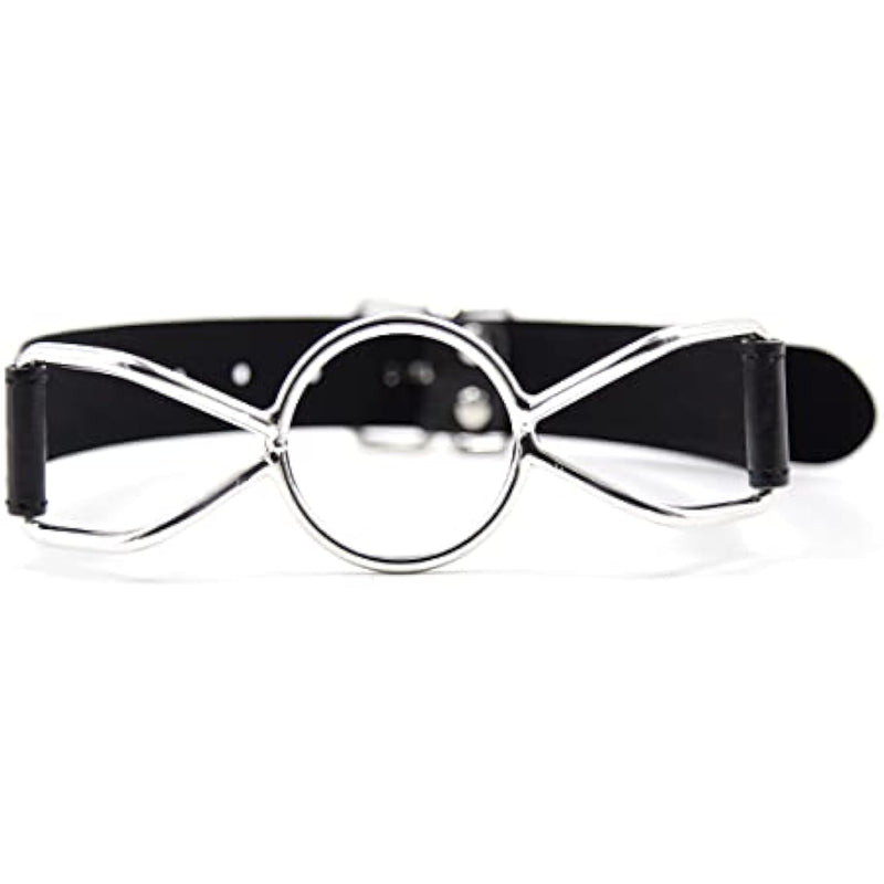 Sexy Sm Flirting Butterfly Mouth Ball Leather Mouth Gag Couple Open Mouth Gag Sex Toys(46Mm?