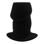 Silicone Anal Butt Plugs Training Hollow Tunnel Anal Dildo Sex Toys Black Soft Anal Plug Anal Sex Trainer For Men Women Couples Anus Dilator Anal Butt Plugs Anal Trainer (L)