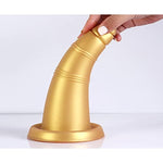 Super Soft Liquid Silicone Anal Plug Ice Cream Cones Exterior Design Adult Toy Vaginal Massage Prostate Stimulation Double Use Butt Plug For Man Woman Couple Masturbation Dildo Sex Toy (L)