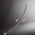 Male Stainless Steel Urethral Plug Dilator With Pull Ring - Extended Urethral Massage Rod - Metal Penis Plug For Prostate Massage - Catheters And Sounds - Adult Sex Toys (0.39In)