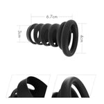 Penis Sleeve Penis Ring Sex Toys For Men,Cockring Penis Extender Mens Sex Toys For Sex Enhance, Penis Extension Cock Ring Sex Game, Silicone Penis Rings Enlarger Adult Sex Toys For Men Longer Stronger