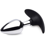 Tailz Dark Invader Metal & Silicone Anal Plug - Medium, 1Count