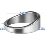 Male Cock Rings Penis Stretcher Delay Glans Ring Delayed Ejaculation Increase Stimulation For Longer Stronger Pleasure Adult Sex Toys (L)