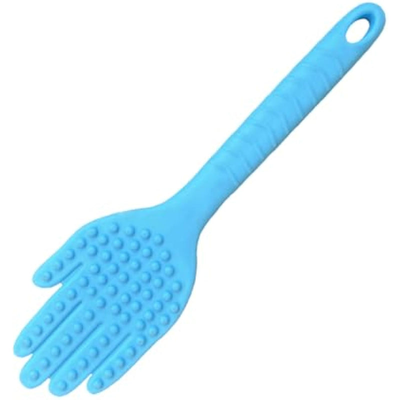 Spanking Paddle For Sex Adult Play,Rubber Palm Shaped Slapper Sex Paddle,Bumps Flexible Flirt Toy For Sm Bondage Game,Lightweight Sturdy And Durable Bdsm Adult Sex Toys For Couple/Women/Gay (Blue)