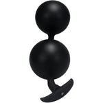 Inflatable Butt Plug Silicone With 2 Steel Balls Anal Balloon Pump With Quick Release Valve Stretch Anal Sex Toys For Beginners And Advanced Users Adult Sex Toys & Games