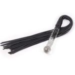Dildo Flogger Spanking Whip Glass Anal Toys Sex Dominatrix Whip Premium Bdsm Leather Whip Fetish Adult Sex Toys Punish Cosplay Sm Games Flirting Sexual Abuse For Couples Men Women