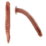 16.5 Inch Super Long Realistic Dildo + 16.5 Inch Monster Double Ended Dildo