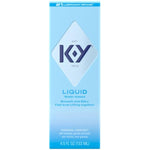 Liquid Lube, Personal Lubricant, New Water-Based Formula, Safe For Anal Use, Safe To Use With Latex Condoms, For Men, Women And Couples, Body Friendly 4.5 Fl Oz