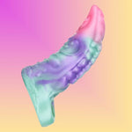 Reusable Multi-Color Liquid Silicone Made Penis Extender Sleeve Cock Ring, Octupus Tentacle Penis Enlarger Sleeve Monster Dildo Sheath Cover Male Adult Sex Toy