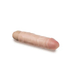Eden Adult Sex Toys - Realistic Vibrating Dildo - 6.75 Inch - Flexible Twist Base Multispeed Vibrator - Veiny Shaft & Girthy Penis For Clitoral G-Spot & Anal Play - Women Men Couples Pleasure - Beige