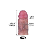 Flat Chastity Cage,Realistic Penis Dildo With Arc And Circle Penis Rings Small Inverted Sissy Cock Cage Sm Bondage Chastity Device For Couples Gay Sex Toys (Black-45Mm)