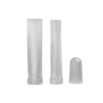 3-Piece Silicone Penis Pump Sleeve Set for Adult Sex Toys - Universal Replacement Accessories