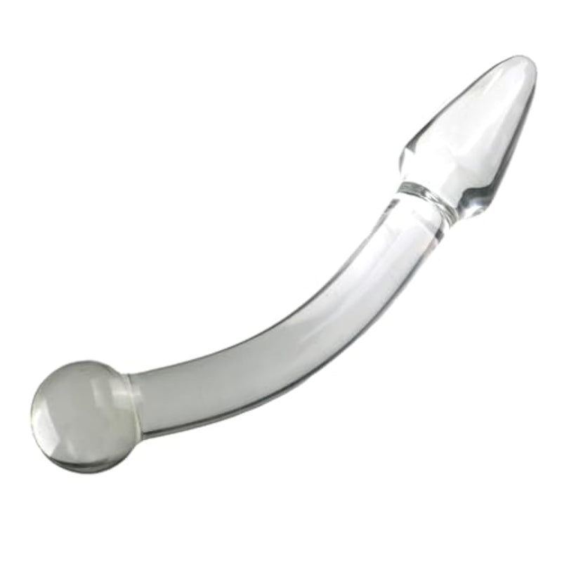 Anal Toys Glass Dildo Adult Sex Toys For Couples, Anal Butt Plug Monster Dildo For Women, Clear Realistic Dildo For Prostate Massager, Male Masturbator G Spot Dildo Anal Sex Toys For Men Women