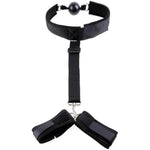 Bondage Restraints Sm Sex Toys,Adjustable Straps Bed Sm Games Bondage, Adult Sex Toys With Silicone Breathable Ball Gag Sm Restraint Kit Sex Bondage With Comfortable For Men Women